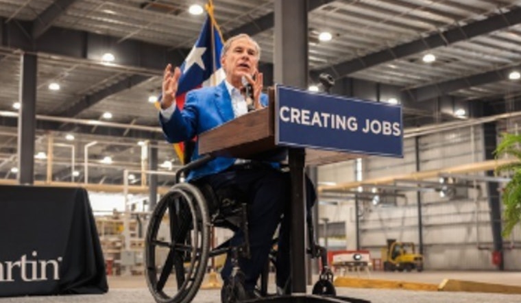 Governor Abbott Celebrates New North America's Largest OSB Plant in Corrigan, Texas