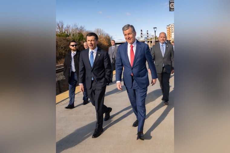 Governor Cooper and FEMA Admin Criswell Tour Asheville's Care Station Amidst Hurricane Helene Relief Efforts
