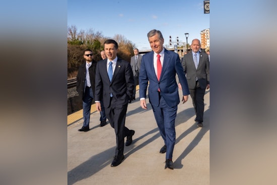 Governor Cooper and FEMA Admin Criswell Tour Asheville's Care Station Amidst Hurricane Helene Relief Efforts