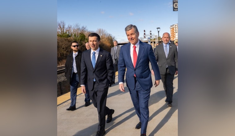 Governor Cooper and FEMA Admin Criswell Tour Asheville's Care Station Amidst Hurricane Helene Relief Efforts
