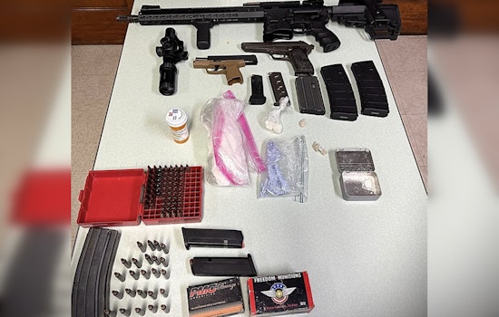 Greenfield Traffic Stop Leads to Arrest of Vermont Man for Alleged Drug Trafficking and Illegal Firearms Possession