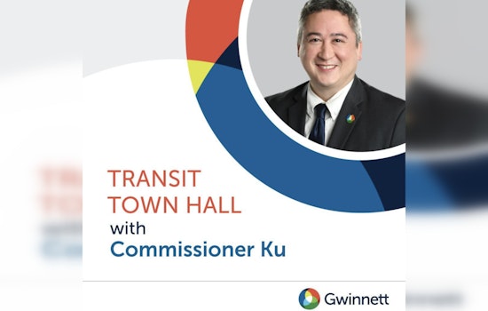 Gwinnett Commissioner Ben Ku to Host Transit Town Hall in Snellville, Addressing Community Inquiries