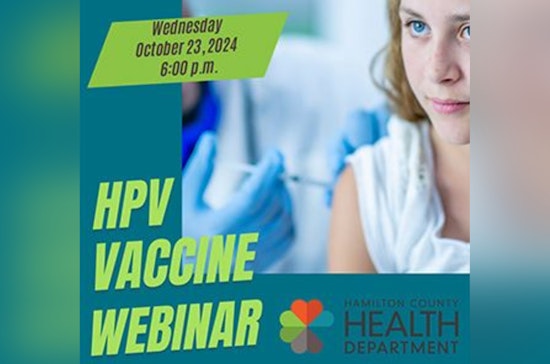 Hamilton County Health Department to Host Educational HPV Webinar in Pursuit of Cancer Prevention