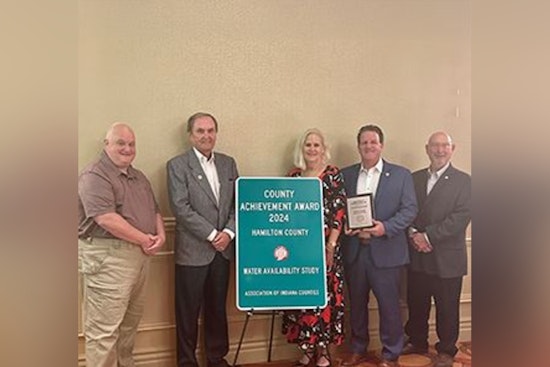 Hamilton County Honored with County Achievement Award for Progressive Water Resource Management amid Growth