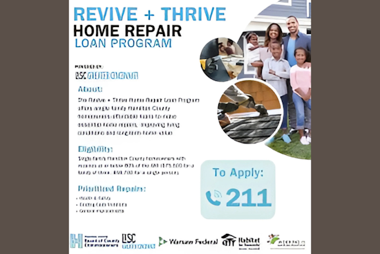 Hamilton County Launches Home Repair Loan Program Offering Low-Interest Financing for Homeowners