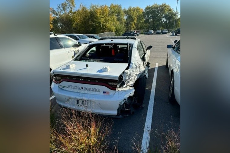 Hammond Man Arrested for DUI After Striking Police Car and Fleeing on I-80/I-94 Near Illinois Border