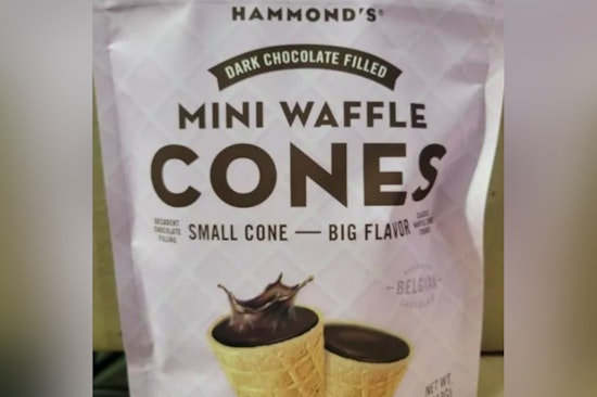 Hammond's Candies Recalls Mini Waffle Cones in 39 States Over Undeclared Milk Allergen Risks