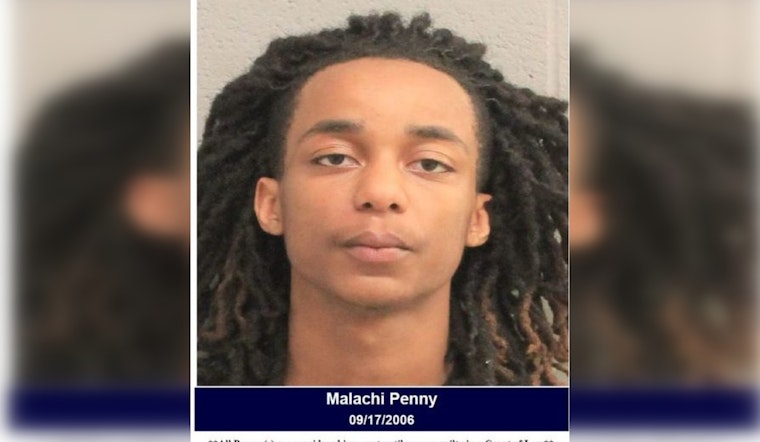 Harris County Deputies Arrest 18-Year-Old Malachi Penny for Evading Arrest and Weapons Charges During Traffic Stop