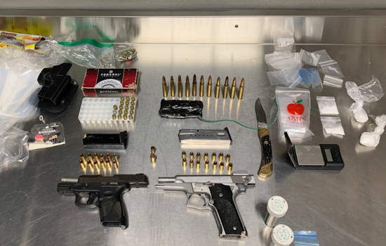 Healdsburg Traffic Stop Leads to Arrest of Santa Rosa Man for Suspicion of Drug and Weapons Charges Near a Juvenile
