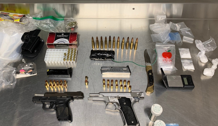 Healdsburg Traffic Stop Leads to Arrest of Santa Rosa Man for Suspicion of Drug and Weapons Charges Near a Juvenile