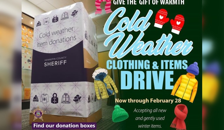 Hennepin County Sheriff’s Office and Libraries Rally Community for Cold Weather Gear Drive