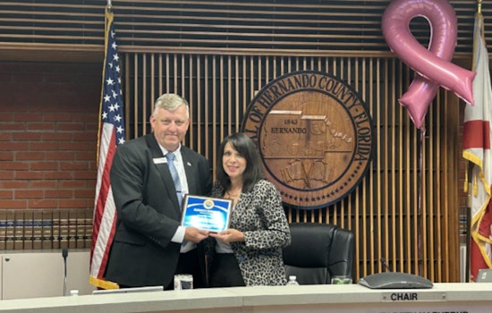 Hernando County Honors Outgoing Chairwoman Beth Narverud for Years of Service and Dedication to Community