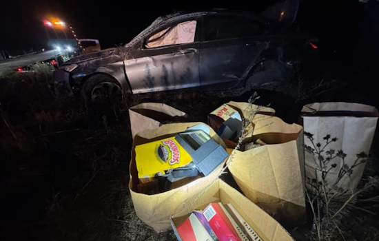 High-Speed Chase Following Novato Burglary Ends in Richmond with Suspect's Arrest and Recovery of Stolen Goods