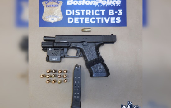 High-Speed Moped Chase in Dorchester Ends in Arrest and Recovery of Illegally Carried Firearm