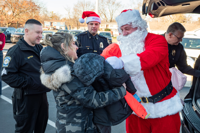 Hilliard's Cram the Cruiser Event Warms Up Local Students with Winter Clothing Drive