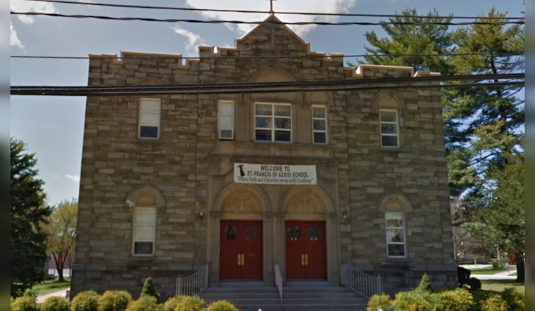 Historic St. Francis of Assisi School in Springfield Township Engulfed by Flames, Displacing 150 Students