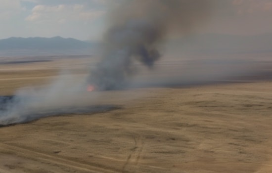 Homemade Explosives Spark Large Grass Fire in Lincoln County, "Ash Tornadoes" Form Amid Blazes