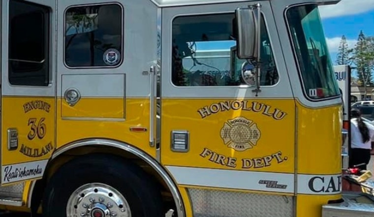Honolulu Firefighters Respond to Two Fires in One Day Maili Brush Fire Burns 74 Acres and Semi-Truck Fire Causes H-1 Freeway Delays