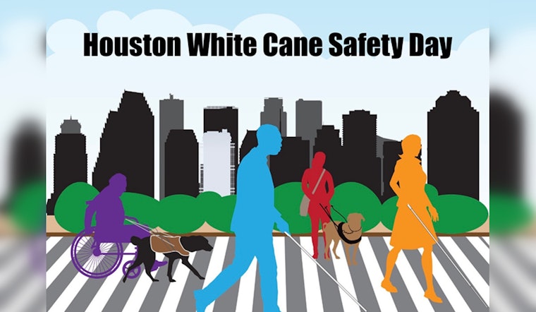 Houston Celebrates White Cane Safety Day with Events Promoting Independence for the Visually Impaired