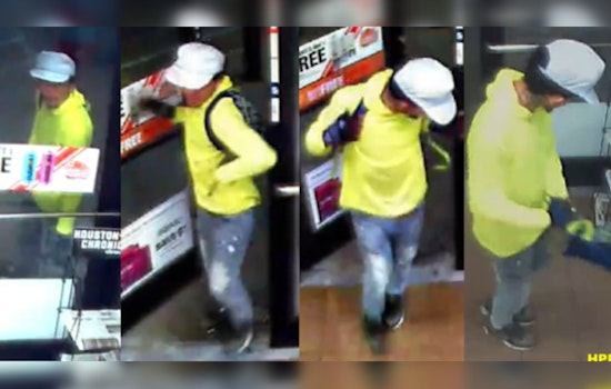 Houston Police Seek Public's Help to Find Man Accused of Armed Robbery on W. Tidwell