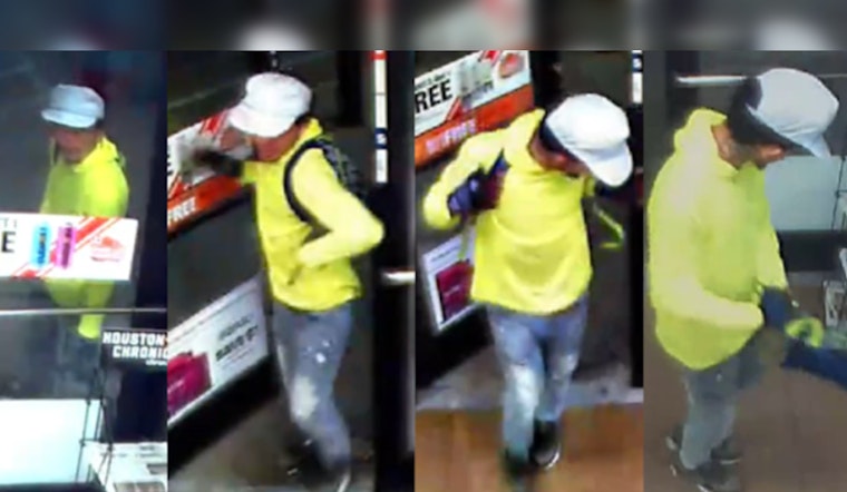 Houston Police Seek Public's Help to Find Man Accused of Armed Robbery on W. Tidwell