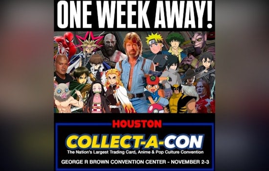 Houston to Host Collect-A-Con, Bringing an Extravaganza of Collectibles, Celebrities, and Pop Culture