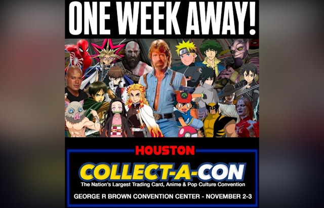 Houston to Host Collect-A-Con, Bringing an Extravaganza of Collectibles, Celebrities, and Pop Culture