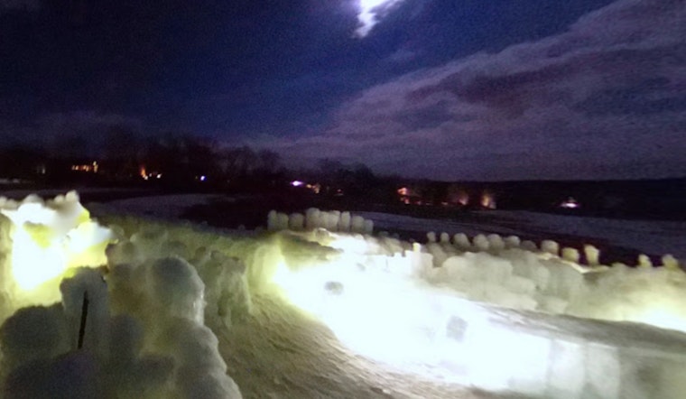 Ice Castles' "Winter Realms" Attraction Bids Farewell to Lake Geneva Amid Warm Winters