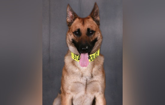 Indiana State Police Honor K-9 Apache's Retirement After Eight Years of Distinguished Service