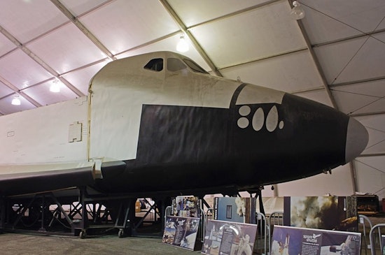 "Inspiration" Takes Flight on Streets of Downey, Historic Space Shuttle Mock-up En Route to Restoration