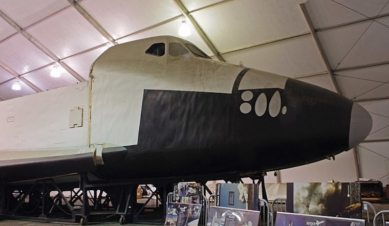 "Inspiration" Takes Flight on Streets of Downey, Historic Space Shuttle Mock-up En Route to Restoration