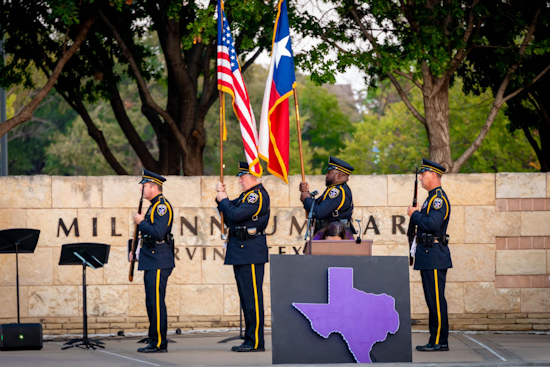 Irving Community Unites in Solemn Tribute to Victims of Domestic Violence at Illuminate Irving Event
