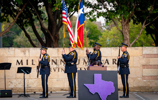 Irving Community Unites in Solemn Tribute to Victims of Domestic Violence at Illuminate Irving Event