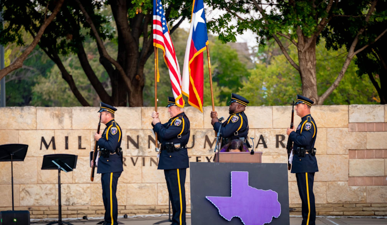 Irving Community Unites in Solemn Tribute to Victims of Domestic Violence at Illuminate Irving Event