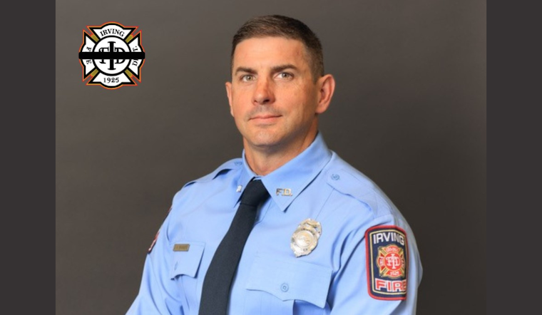 Irving Fire Department Grieves Loss of Fire Equipment Operator Joshua Brandes
