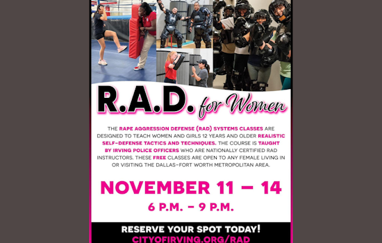 Irving Police Department Reopens Popular Self-Defense Program Amid Safety Concerns