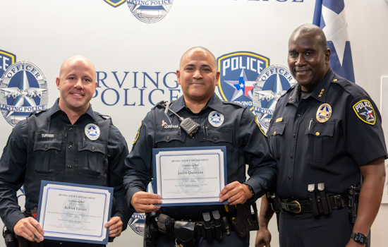 Irving Police Honors Staff for Exceptional Service in Quarterly Awards