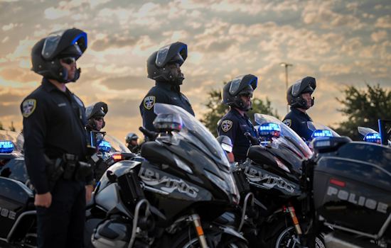 Irving Police Officers Allen and Ellington Triumph at Spokes4Hope Motorcycle Rodeo