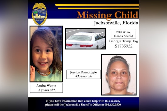 Jacksonville Authorities Launch Urgent Search for Missing 5-Year-Old Girl and Companion