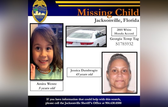 Jacksonville Authorities Launch Urgent Search for Missing 5-Year-Old Girl and Companion