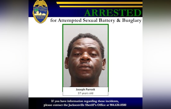 Jacksonville Man Arrested, Faces Charges for Burglaries and Attempted Sexual Battery in Westside Area