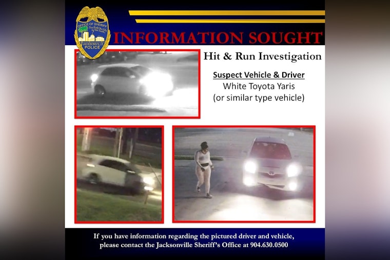 Jacksonville Teen in Critical Condition After Hit-and-Run on Blanding Blvd as JSO Seeks Public's Help to Find Suspect