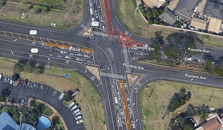 Kahului Drivers Alert as Major Intersection Lane Closures Scheduled for Early-Morning Traffic Revamp