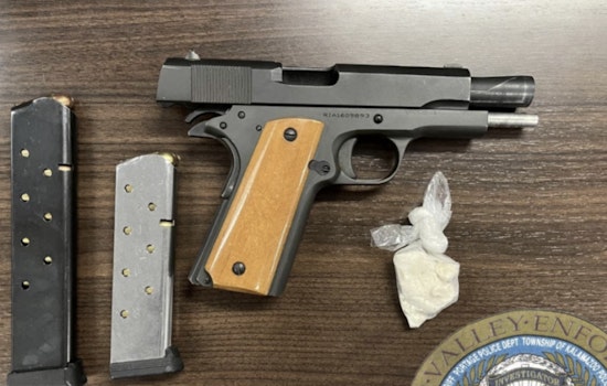 Kalamazoo Bust Results in Loaded Gun and Crack Cocaine Seizure as 45-Year-Old Man Faces Multiple Felony Charges