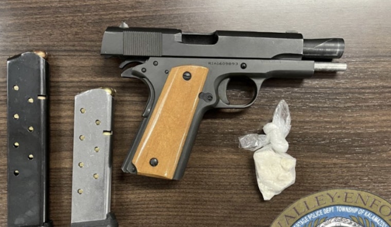 Kalamazoo Bust Results in Loaded Gun and Crack Cocaine Seizure as 45-Year-Old Man Faces Multiple Felony Charges