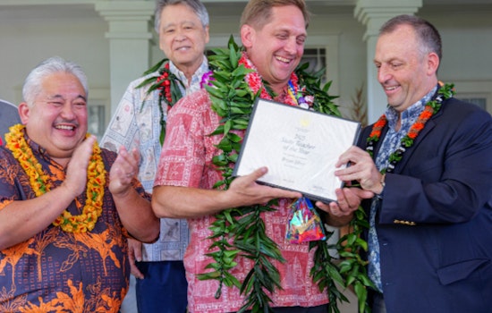 Kalani High's Bryan Silver Honored as 2025 Hawaii State Teacher of the Year