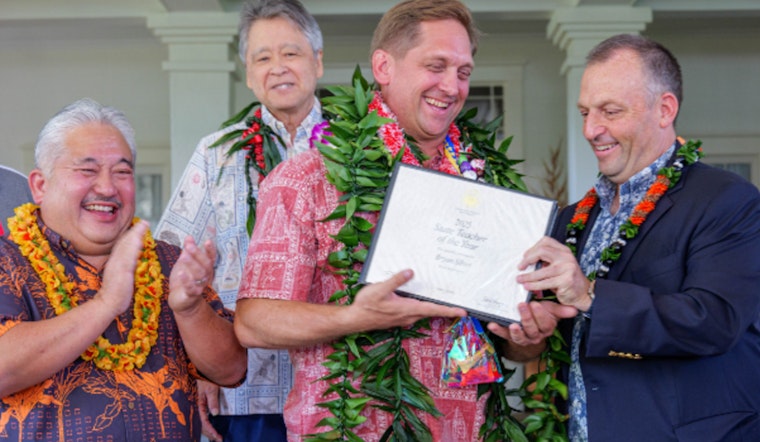 Kalani High's Bryan Silver Honored as 2025 Hawaii State Teacher of the Year