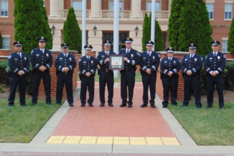 Kannapolis Police Department Earns Esteemed FBI Trilogy Award for Leadership Excellence