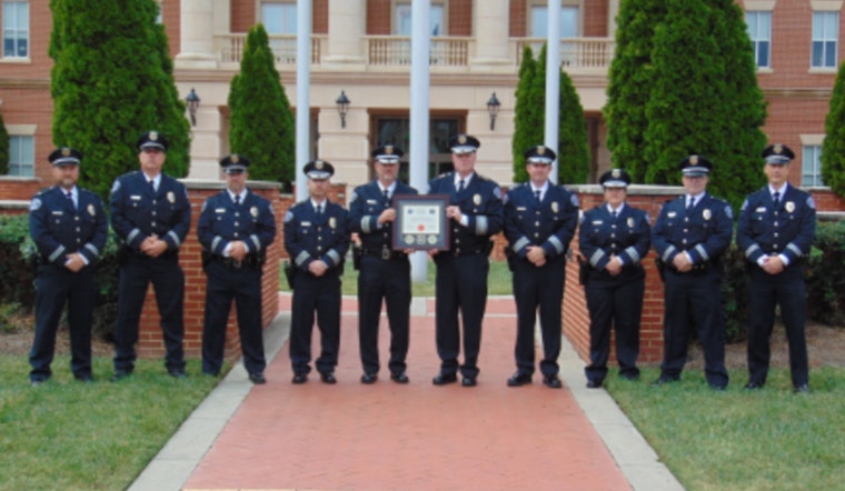 Kannapolis Police Department Earns Esteemed FBI Trilogy Award for Leadership Excellence