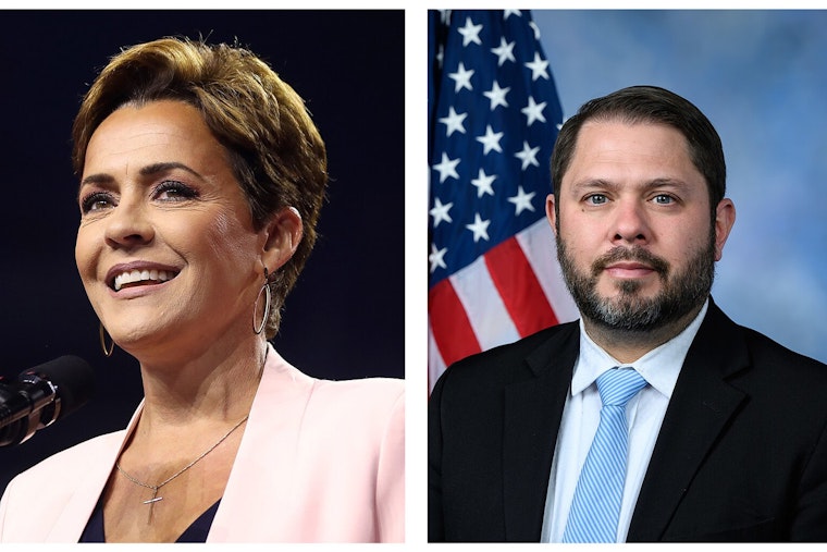 Kari Lake and Ruben Gallego Trade Blows on Border Chaos and Abortion Rights